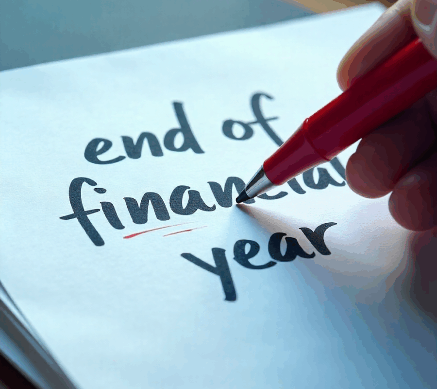end of financial year end of financial year